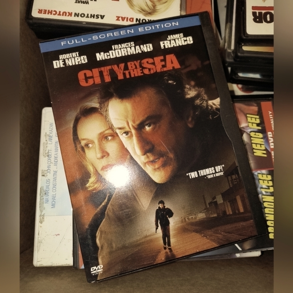City by the Sea DVD action movie CD player adult film thriller video adult game